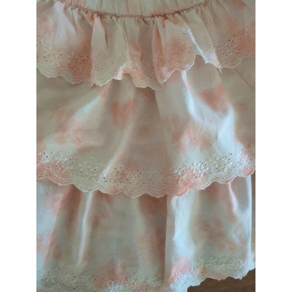 Mini Boden Girls Tie Dye Broderie Top and skirt set size 8/9 EUC - Picture 6 of 10